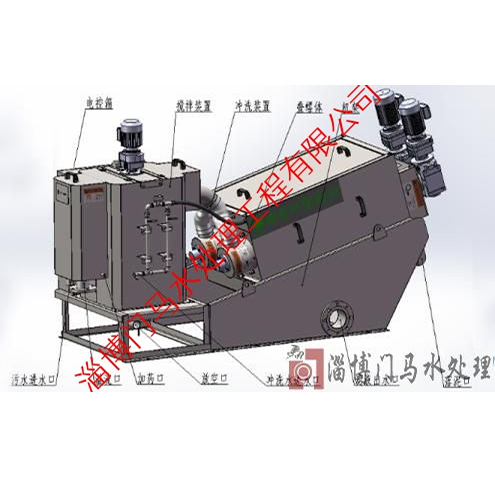 疊螺式污泥機